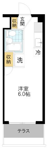【間取り】 | スカイハイツ多摩