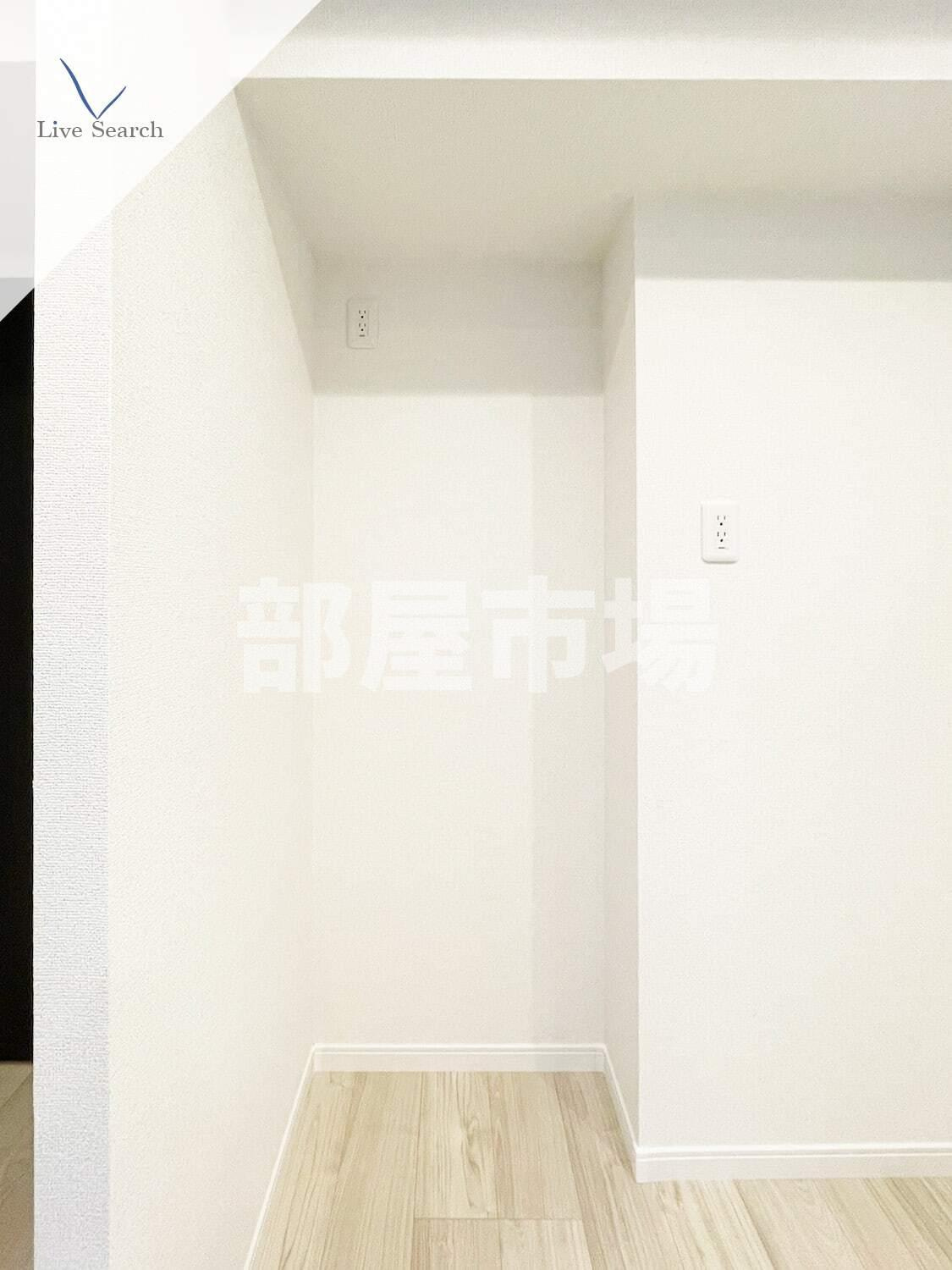 Dolce Vita 浅草橋のキッチン|冷蔵庫置場