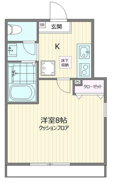 グランドメゾン・Ｆの間取り|間取りです。