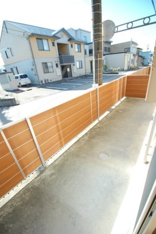 D-room大泉東町のバルコニー