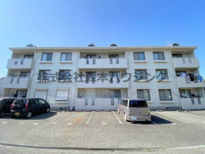 【外観】 | 　ハピネス西口Ⅱ | 外はこのようになっています
