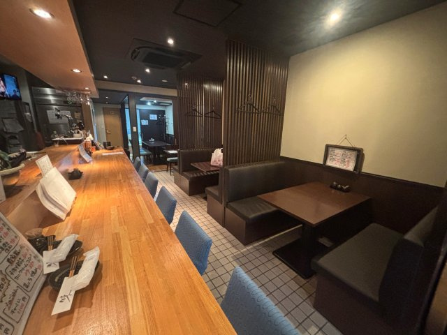 1階路面店舗×居抜き　客席・カウンター