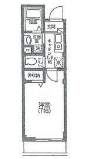 サンドリヨンの間取り|間取りです。