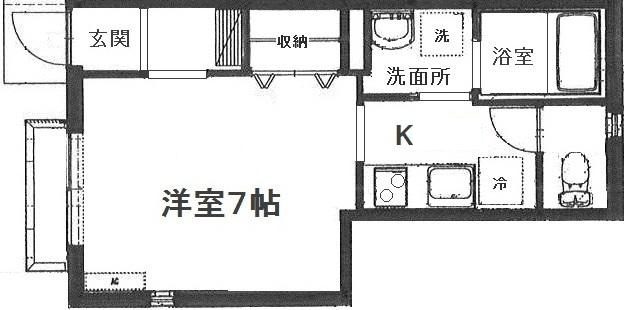 ＣＡＳＡ　ＢＩＡＮＣＡの間取り|間取りです。