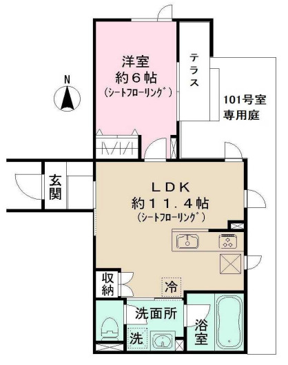 【間取り】 | トリア・ブルナ
