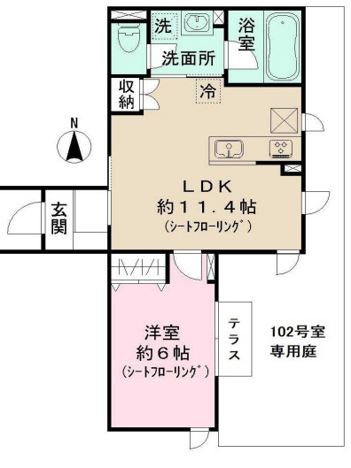 【間取り】 | トリア・ブルナ