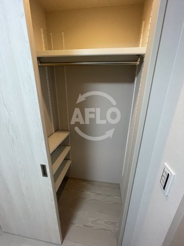 グランソルティア天神の苑　堀川小学校区の収納|グランソルティア天神の苑　ウォークインクローゼット