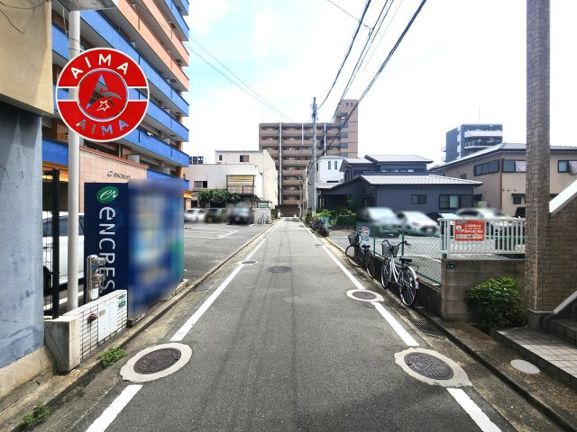 エンクレスト天神南Ⅲの現況写真|前面道路含む現地の写真です。