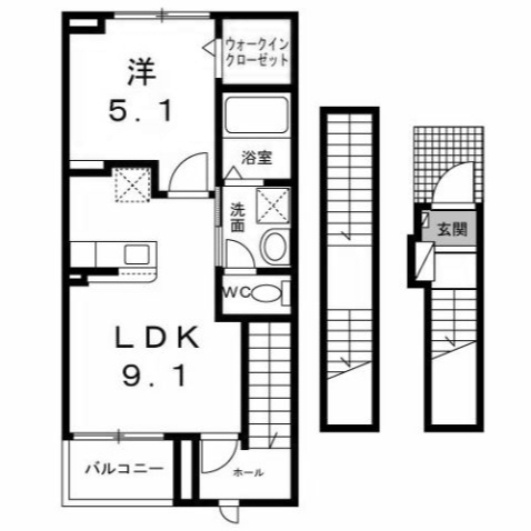 【間取り】 | ライフベリー石原