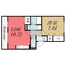 【間取り】 | アールグレイ　A