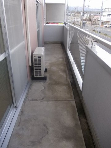 アミュゾン菱川のバルコニー