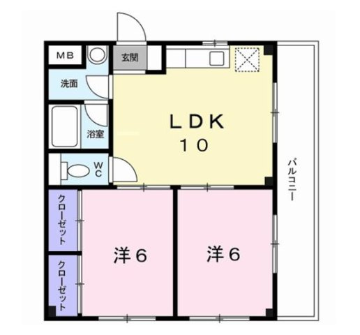 アミュゾン菱川の間取り