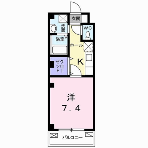 セイバリープレースの間取り
