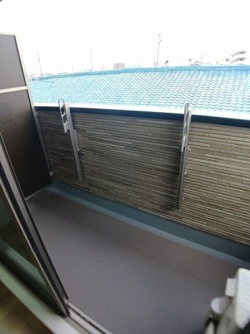 たばさはうすⅡのバルコニー