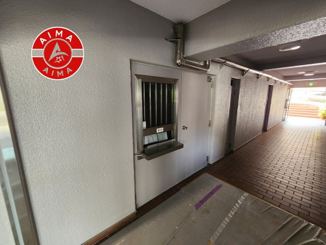 グリーンハイツ輝国の受付|管理人室です