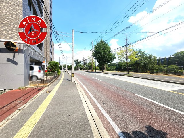 東峰マンション野間大池公園の現況写真|前面道路含む現地の写真です。