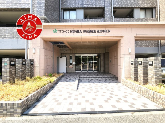 東峰マンション野間大池公園|きれいなエントランス入口です。