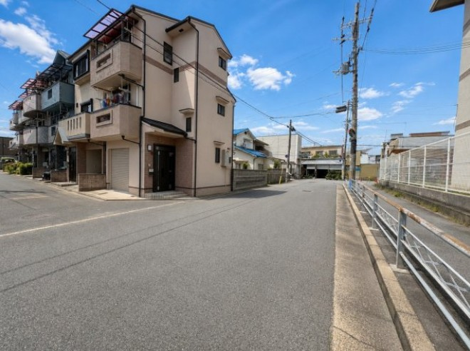 伏見区深草平田町の外観|掲載写真はプライベート保護の為、家具・調度品をCG処理で削除しています。