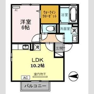 第6ウエスタンハイツの間取り