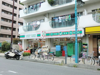 ローソンストア100わらび中央店 161m