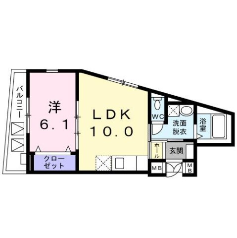 【間取り】 | プリムローズ西早稲田
