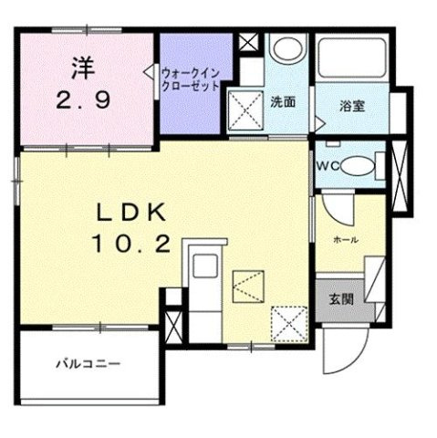 さくらガーデンの間取り