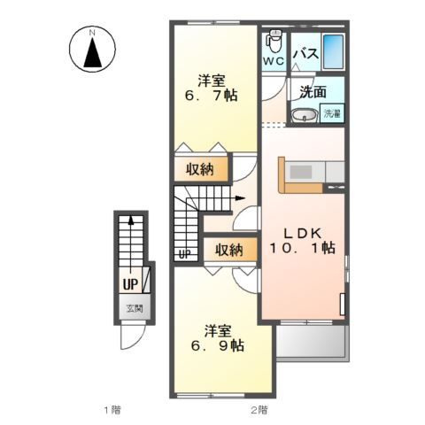 パラモアの間取り