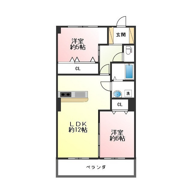 平和ビルの間取り