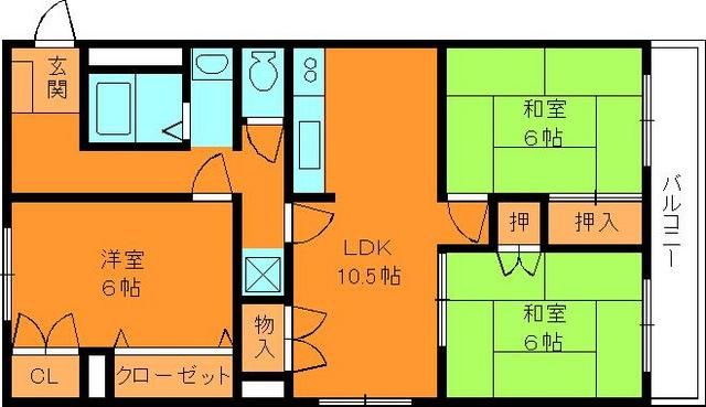 フレール92の間取り