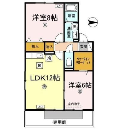 【間取り】 | グランシャリオ堀川　C棟