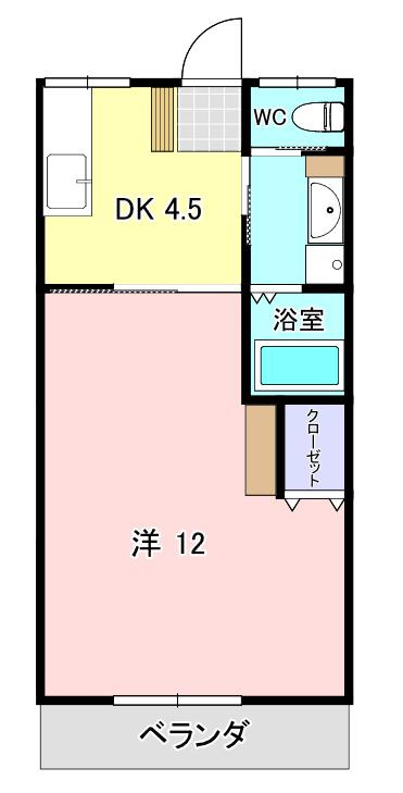 MS楠の間取り