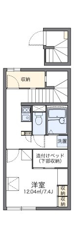レオパレスドエール２８の間取り