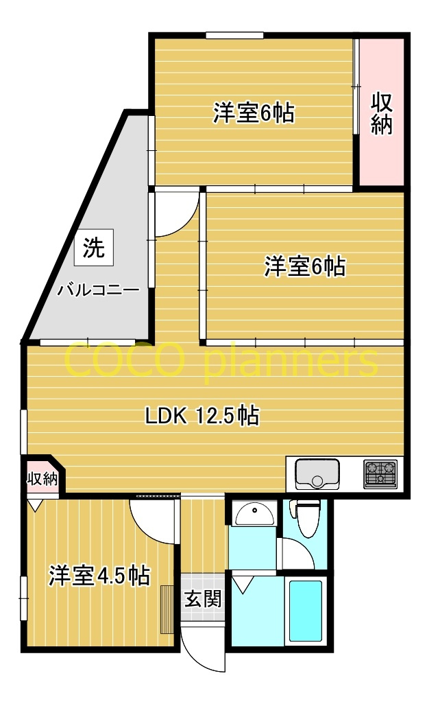 ＹＵＩ－５の間取り