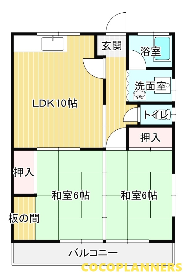 サンドミールの間取り