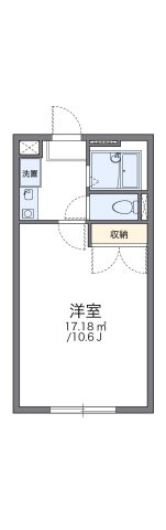 レオパレス建山弐番館の間取り