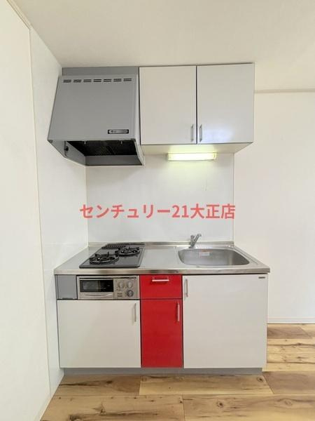 市岡貸家のキッチン