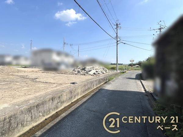 生駒郡安堵町大字西安堵の売地の前面道路含む現地写真|■現地撮影写真■