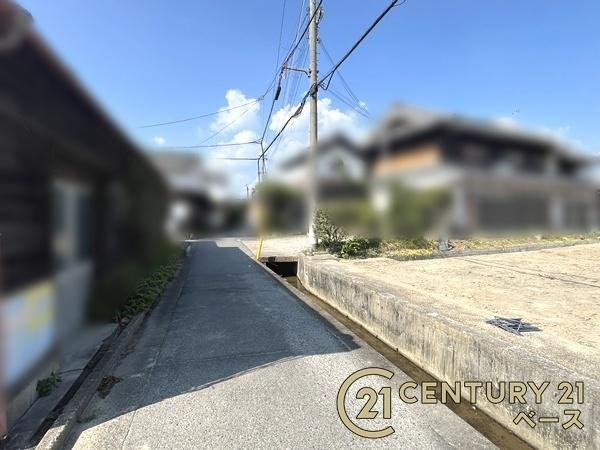 生駒郡安堵町大字西安堵の売地の前面道路含む現地写真|■現地撮影写真■落ち着いた雰囲気の閑静な住宅地内です！