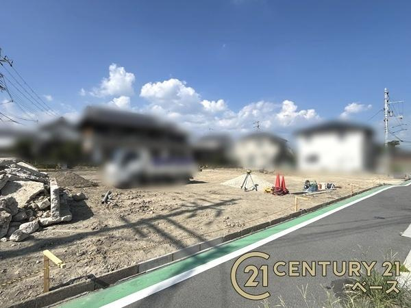 生駒郡安堵町大字西安堵の売地のその他|■現地撮影写真■ 建築条件なしのため、ご希望のハウスメーカーで建築可能です！