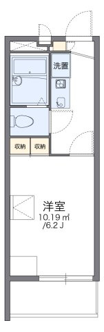 レオパレスプリムローズの間取り