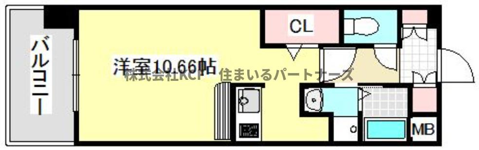 クオリアけやき通りの間取り