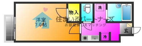 Reyの間取り