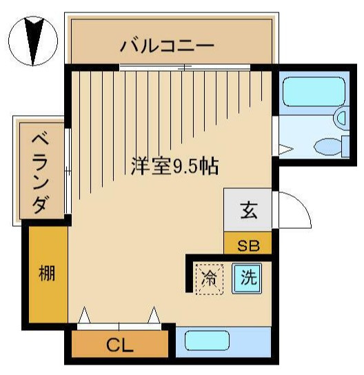 プリメーラフジタの間取り