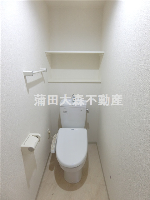 プレール・ドゥーク蒲田Ⅱのトイレ|トイレ　温水洗浄便座