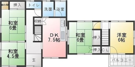 乙川源内林町二丁目貸家