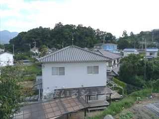 ガーデンハウスの展望|募集のお部屋（201号室）からの眺望です！