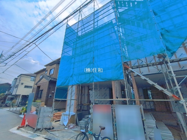 【新築分譲住宅】ふじみ野市上福岡11期　の前面道路含む現地写真