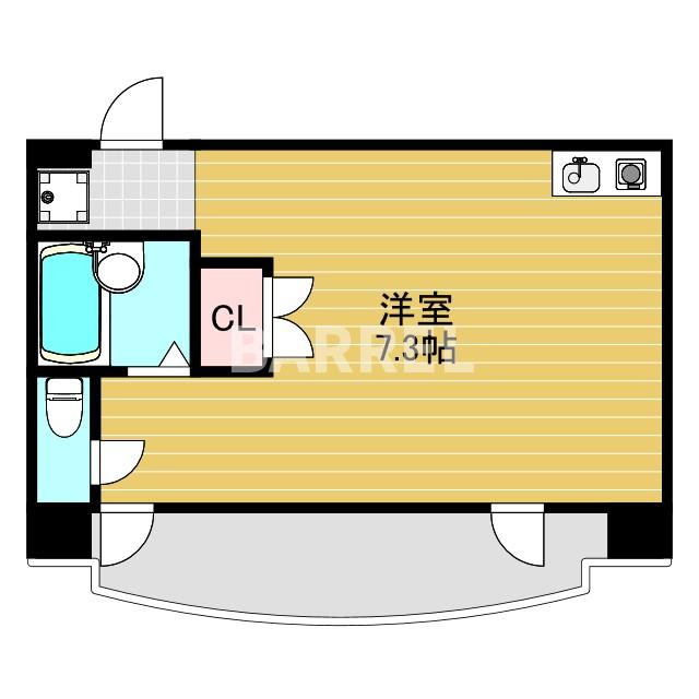レバンガAP新大阪ステーションフロントの間取り