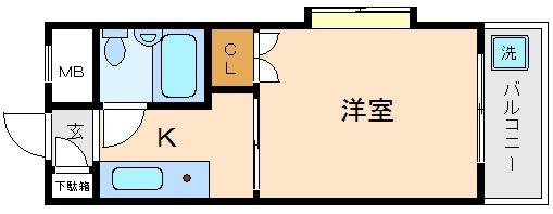 【間取り】 | ベルサイユ池上２