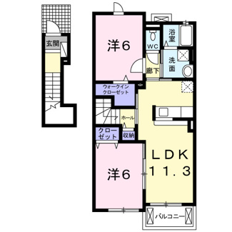 【間取り】 | プリムローズ